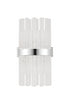 Kade Wall Light Nickel - Clear Glass